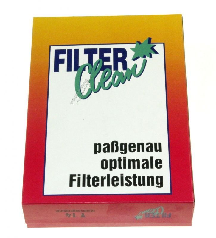 Filter Clean 000176K Staubsaugerbeutel - Y14 staubsaugerbeutel 5 stück.
