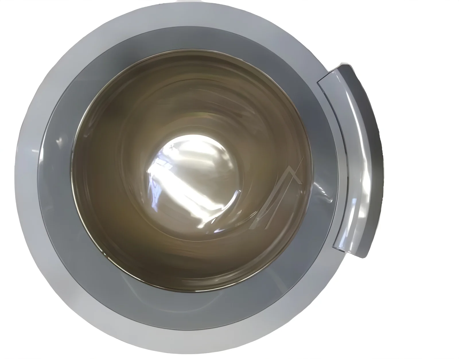 Tür 00704286 Bosch Siemens für Waschmaschine Tür komplett weiß/silber Ersatzteil
