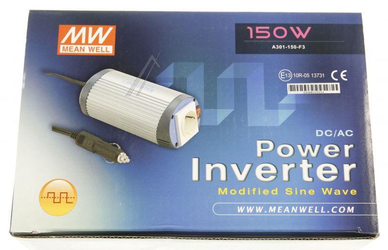 Mean Well A301150F3 Spannungswandler - A301-150-f3 spannungswandler dc/ac mod.sinus 12v/230v 150w