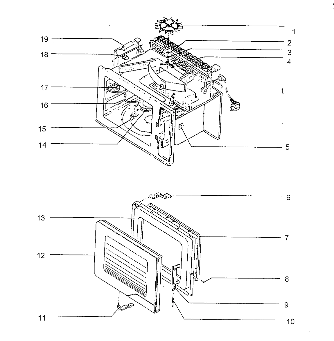 Explosionszeichnung AEG 94700236100 Micromat Duo 230 W