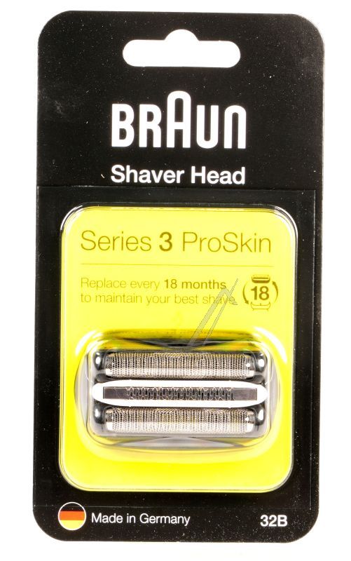 Braun 80712387 Scherkopf - 32b kombipack kp32b neu, series 3 300/320/340