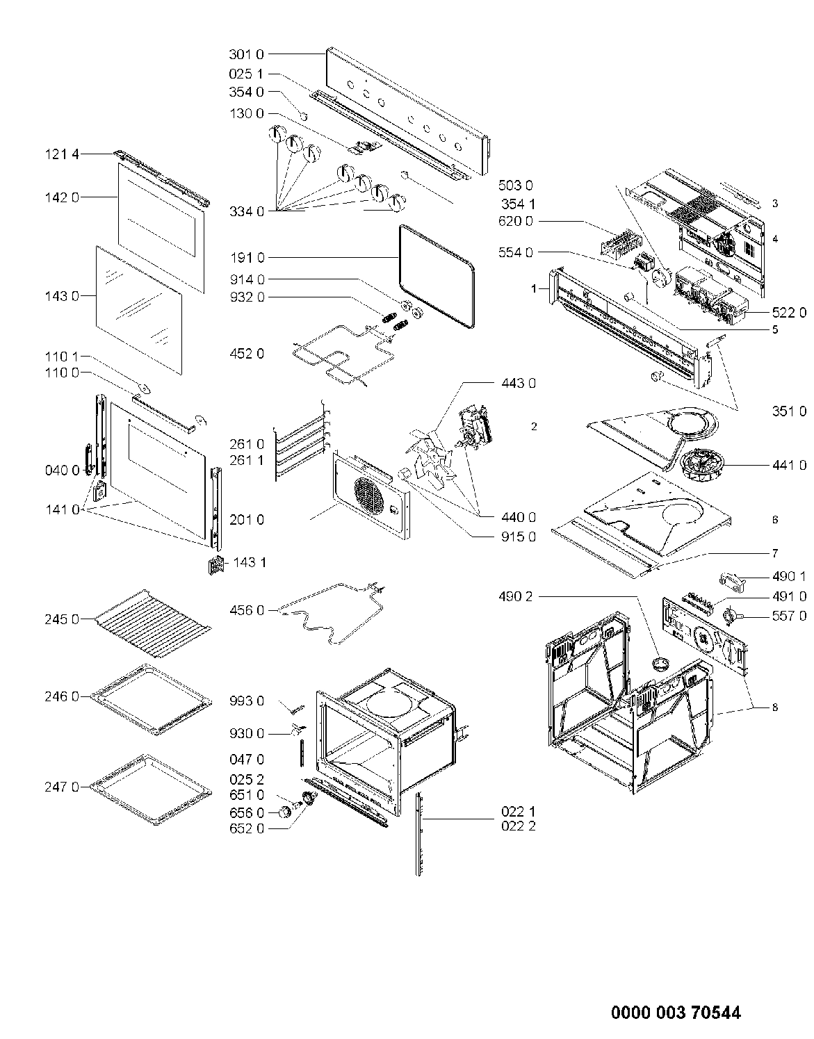 Explosionszeichnung Ikea 857921501021 OVU B01 W Explosionszeichnung Ikea 857921501021 OVU B01 W