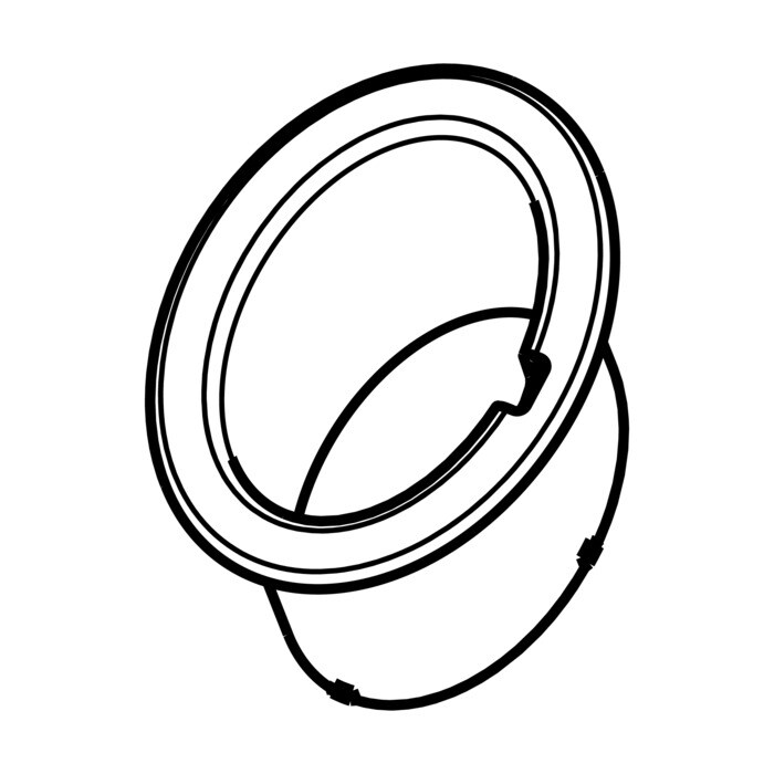AEG Electrolux 140057346029 Tank - Douille,réservoir,ovale,56x42m