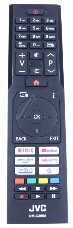 Vestel 30113089 - R/c a 45185 fernbedienung jvcrm-c3604 black rohs