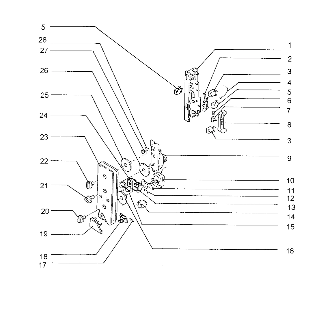 Explosionszeichnung AEG 94700236100 Micromat Duo 230 W
