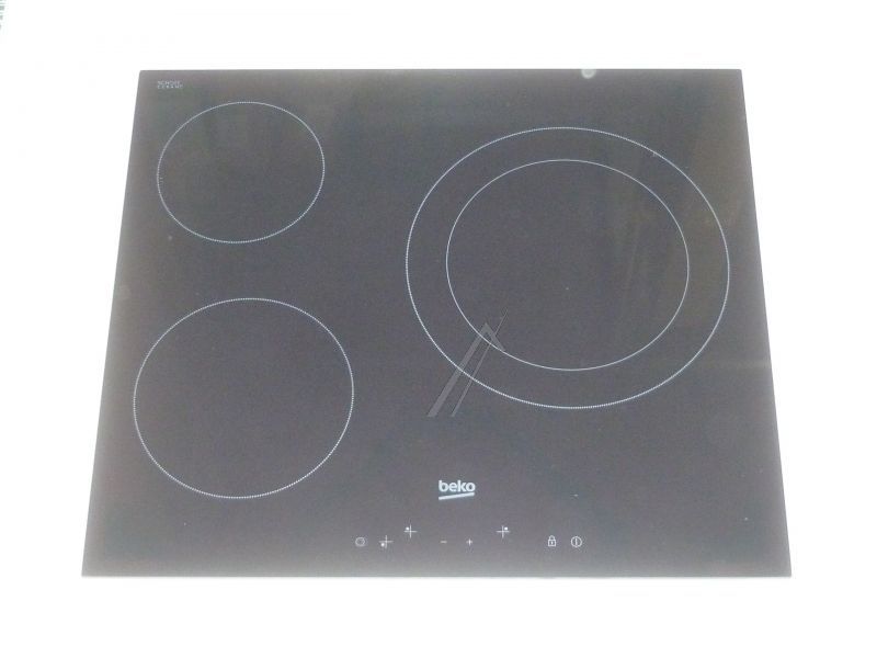 Arcelik Grundig Beko 190261686 Glaskeramikfläche - Glass brenner platte gruppe