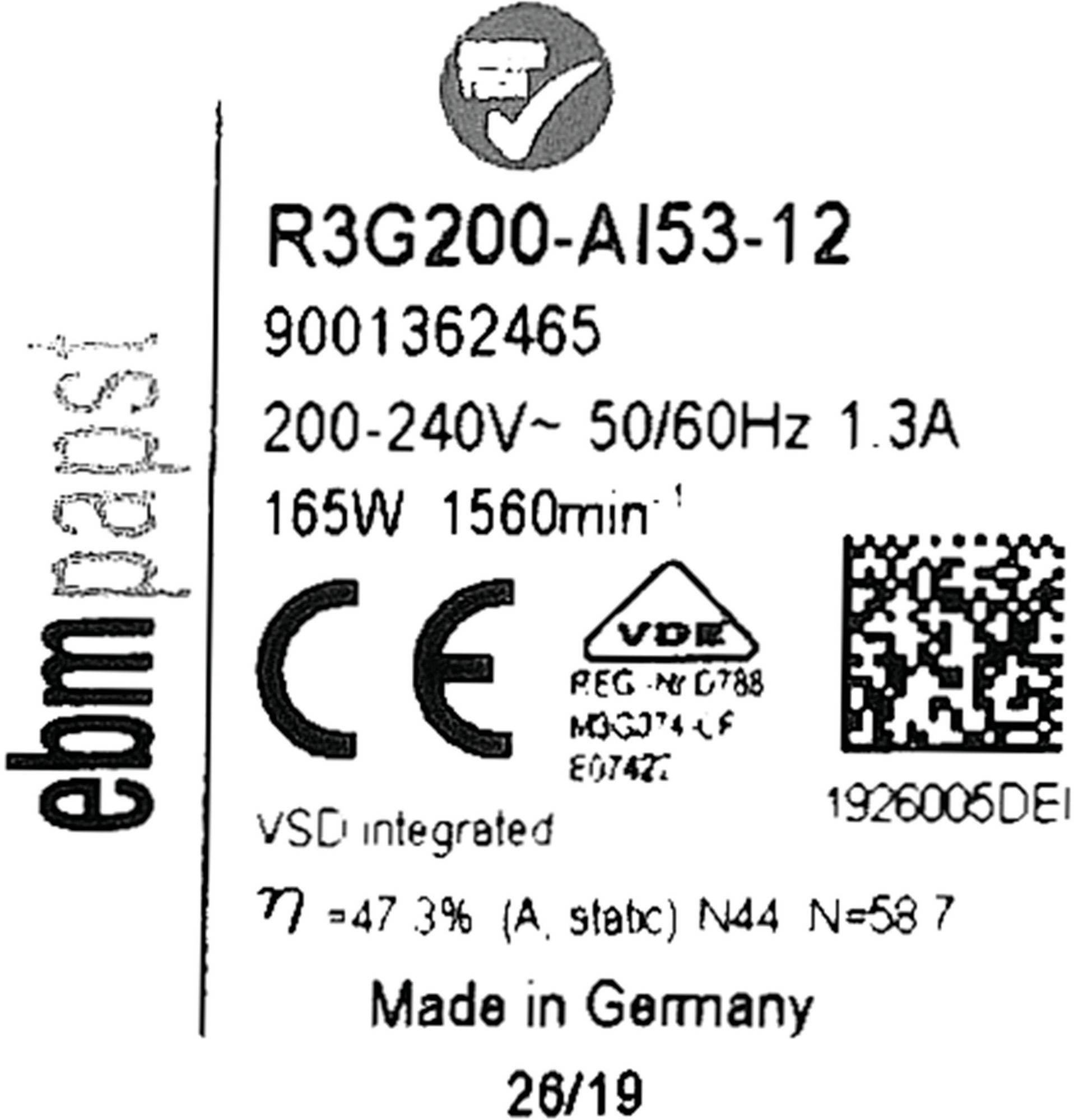 BSH Bosch Siemens 11026514 Lüfter - Lüftermotor