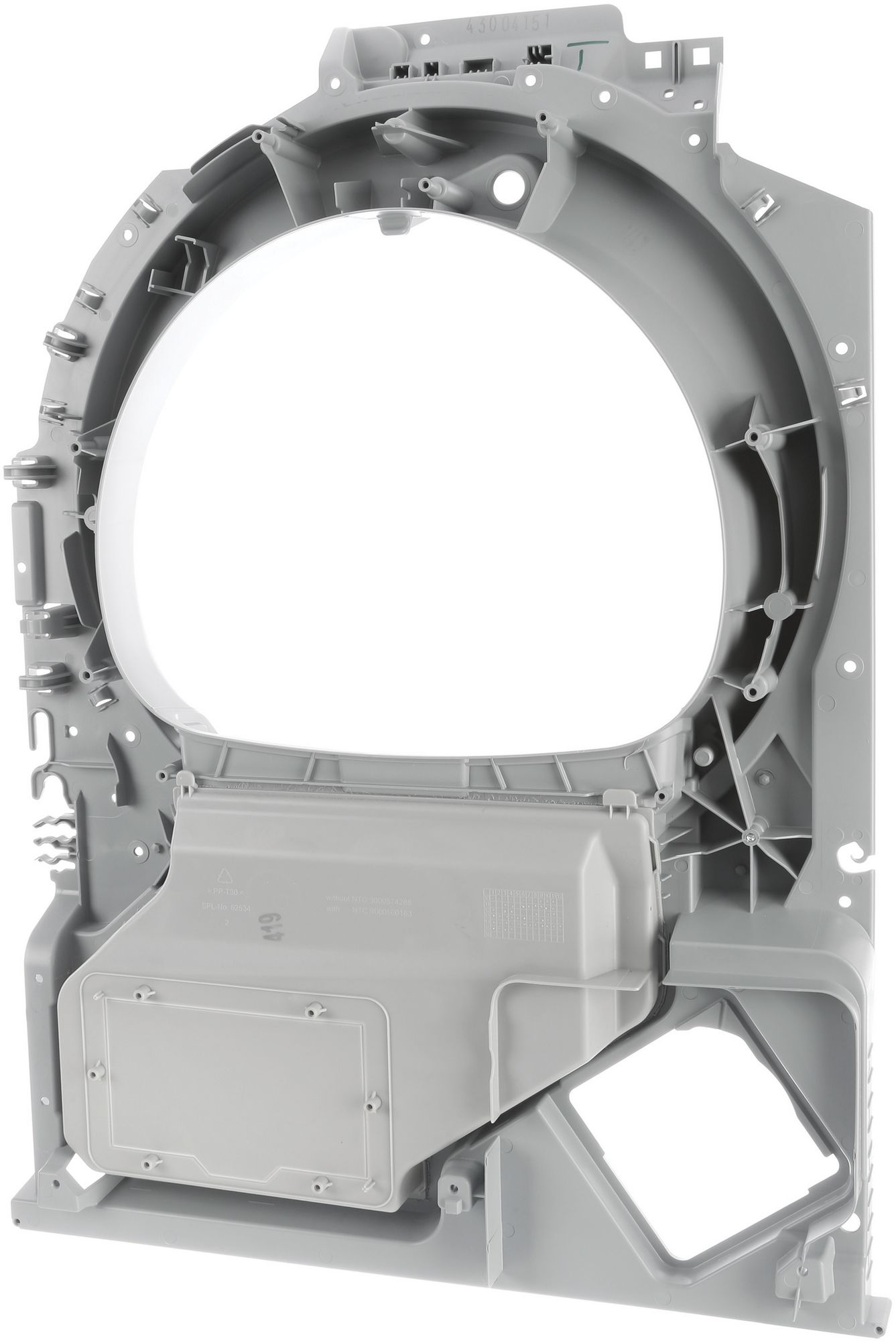 BSH Bosch Siemens 00714631 Frontblende - Lagerschild