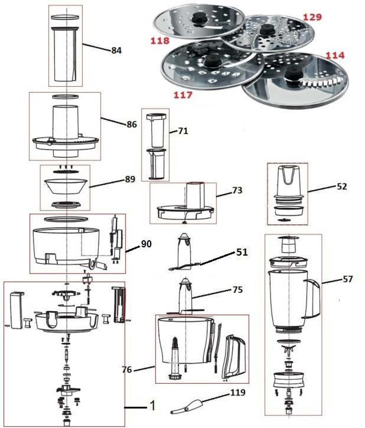 Explosionszeichnung Gorenje 402238 SBR1000E Explosionszeichnung Gorenje 402238 SBR1000E