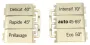 BSH Bosch Siemens 00669557 - Druckknopf set