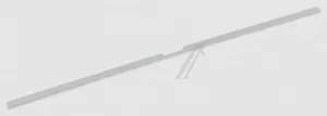 Whirlpool Indesit 482000089596 Leiste - C00303056 abdeckleiste top plp2 60