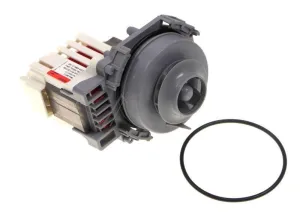 Whirlpool Indesit Umwälzmotor + Dichtung 488000635474 - C00635474 für Geschirrspüler Ersatzteil
