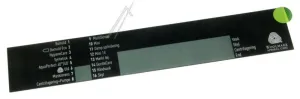Arcelik Grundig Beko 2843099007 Schalterblende - Inlay dansk