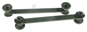 AEG Electrolux 4055405684 Rollen - Räderhaltersatz,grau,links-rec AEG Electrolux 4055405684 Rollen - Räderhaltersatz,grau,links-rec