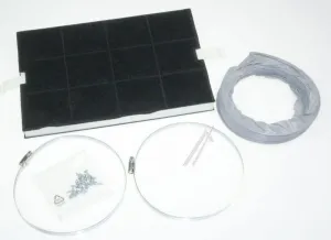BSH Bosch Siemens 00576872 Luftleitblech - Starterset für umluftbetrieb