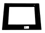Vestel 22021329 Backofenglasscheibe - Outer glass assembly (60*60,flat,black)