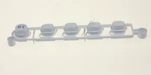Whirlpool Indesit 482000030993 Knopf Taste - C00270550 option button (5) pw passend für indesit ecotime