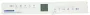 Liebherr 611768800 Bedienteilblende - Frontblende vormontiert touch ic