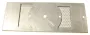 Samsung DA6704352A Türfach - Da67-04352a shelf-bottom,rr7000m,abs,chrome silver