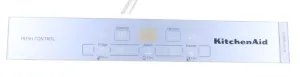 Whirlpool Indesit 481010776800 Bedienteilblende - C00447047 einlage bedienteil. centaur,ka
