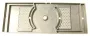 Samsung DA6704352A Türfach - Da67-04352a shelf-bottom,rr7000m,abs,chrome silver
