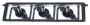 Whirlpool Indesit 488000279551 Tastensatz - C00279551 timer button