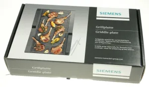 Bosch Siemens Grillplatte gerippt 17000324 für Herd speziell varioInduktion oder Kombi-Zone Ersatzteil