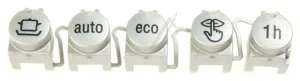 BSH Bosch Siemens 10005833 Knopf Taste - Pushbuttonset