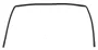 Bertazzoni 411092 Backofentürdichtung - Oven gasket