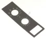 Whirlpool Indesit 488000568450 Bedienteilblende - C00568450 patchschicht der dõmmplatte