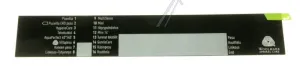 Arcelik Grundig Beko 2843099006 Bedienteilblende - Inlay finland