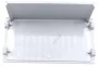 Whirlpool Indesit 481010476949 Klappe Deckel - C00324556 abdeckung graue, lange h=41 mm