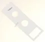 Whirlpool Indesit 488000568450 Bedienteilblende - C00568450 patchschicht der dõmmplatte