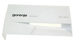 Gorenje 346844 Blende Waschmittelkasten - Soap dispenser handle ps-10