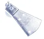 Midea 12231000006858 - Scharnier, unten inkl. fuss