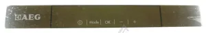 AEG Electrolux 2676022078 Blende - Blende,bedruckt AEG Electrolux 2676022078 Blende - Blende,bedruckt