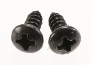 Vestel 37002149 Schrauben - Screw (knurled, 3.9*9.5, black)