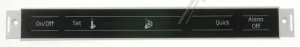 Arcelik Grundig Beko 4640720200 Frontblende - Anzeigekarte 54 b16