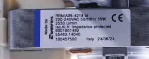 BSH Bosch Siemens 12048432 Lüfter - Rrm/a35-4218 gebläsemotor heissluefter+rad, 220-240v, 50hz