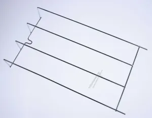 Whirlpool Indesit 488000637029 Halter - C00637029 right/left trays complete kit